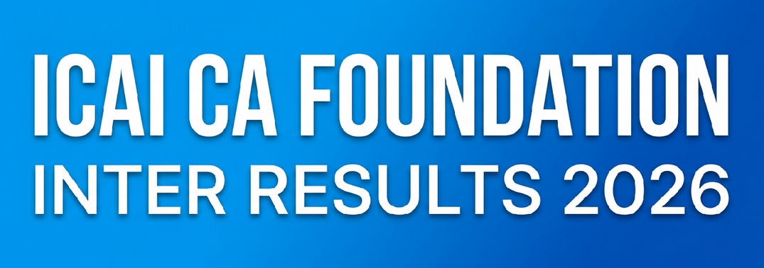 ICAI CA Foundation Inter Results 2026 Out C